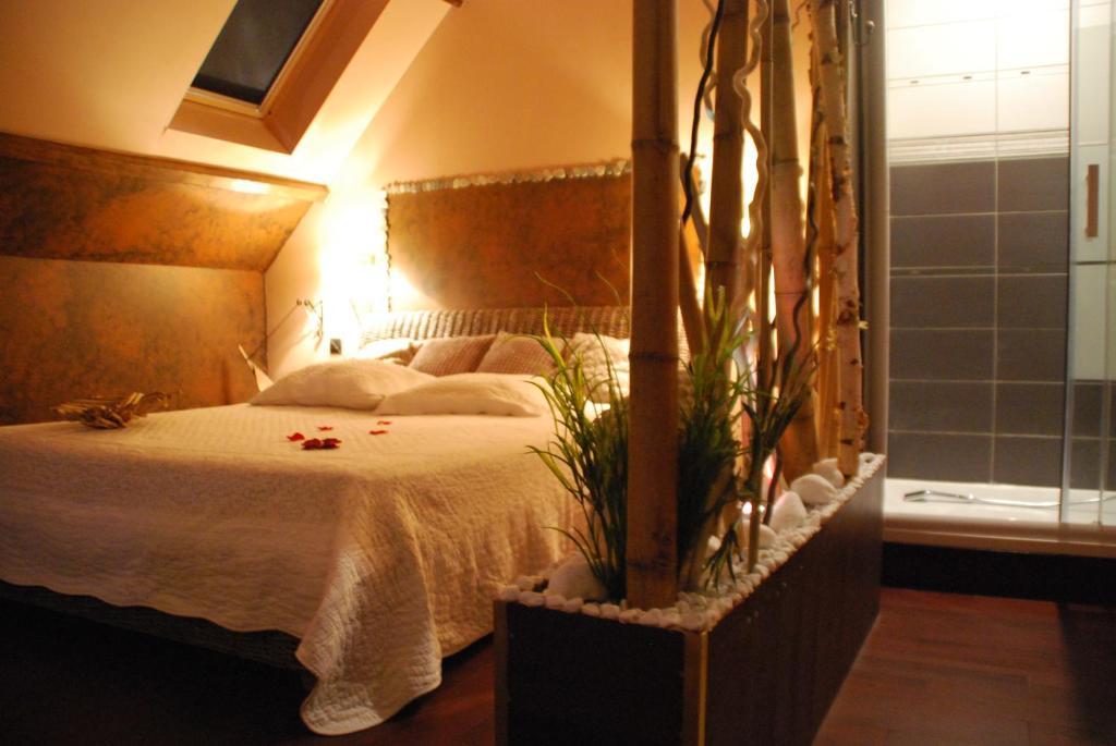 Chambres D Hotes ,Hotel ,Secret D'Une Nuit A Vicq Pres De Onnaing,Avec Piscine Oda fotoğraf